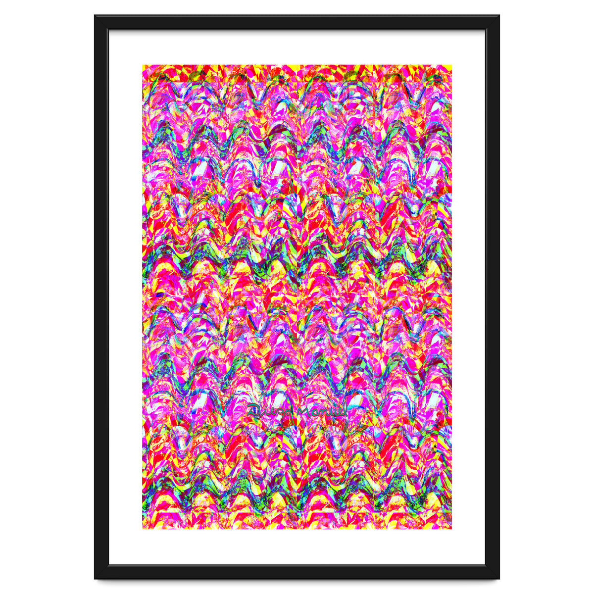 Pop abstract color full