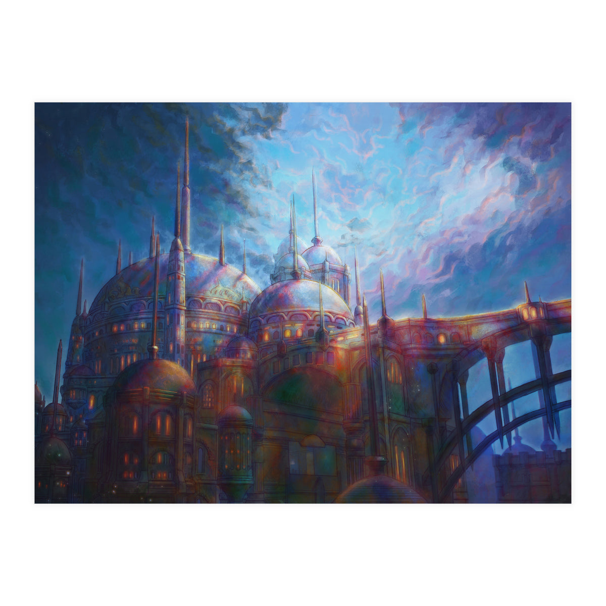 Ul'dah At Night (Print Only)