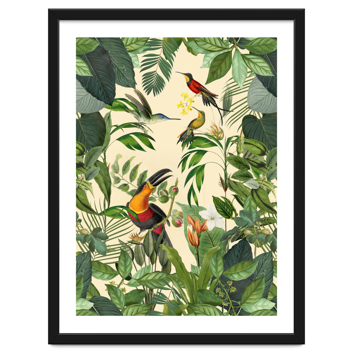 Green Jungle Toucans