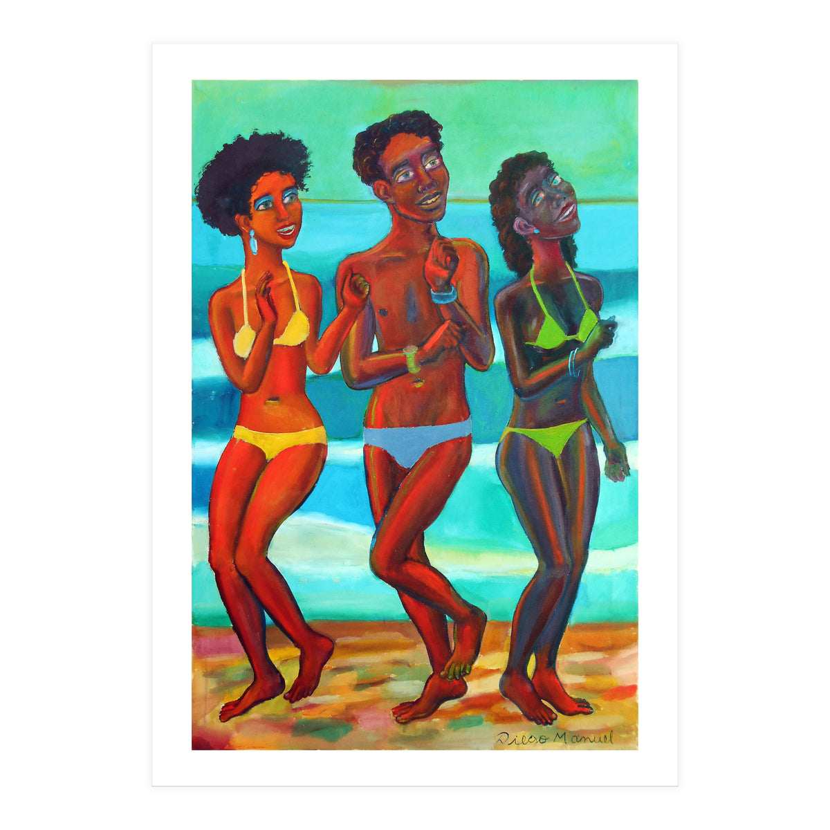 Bailando En La Playa 2020  (Print Only)