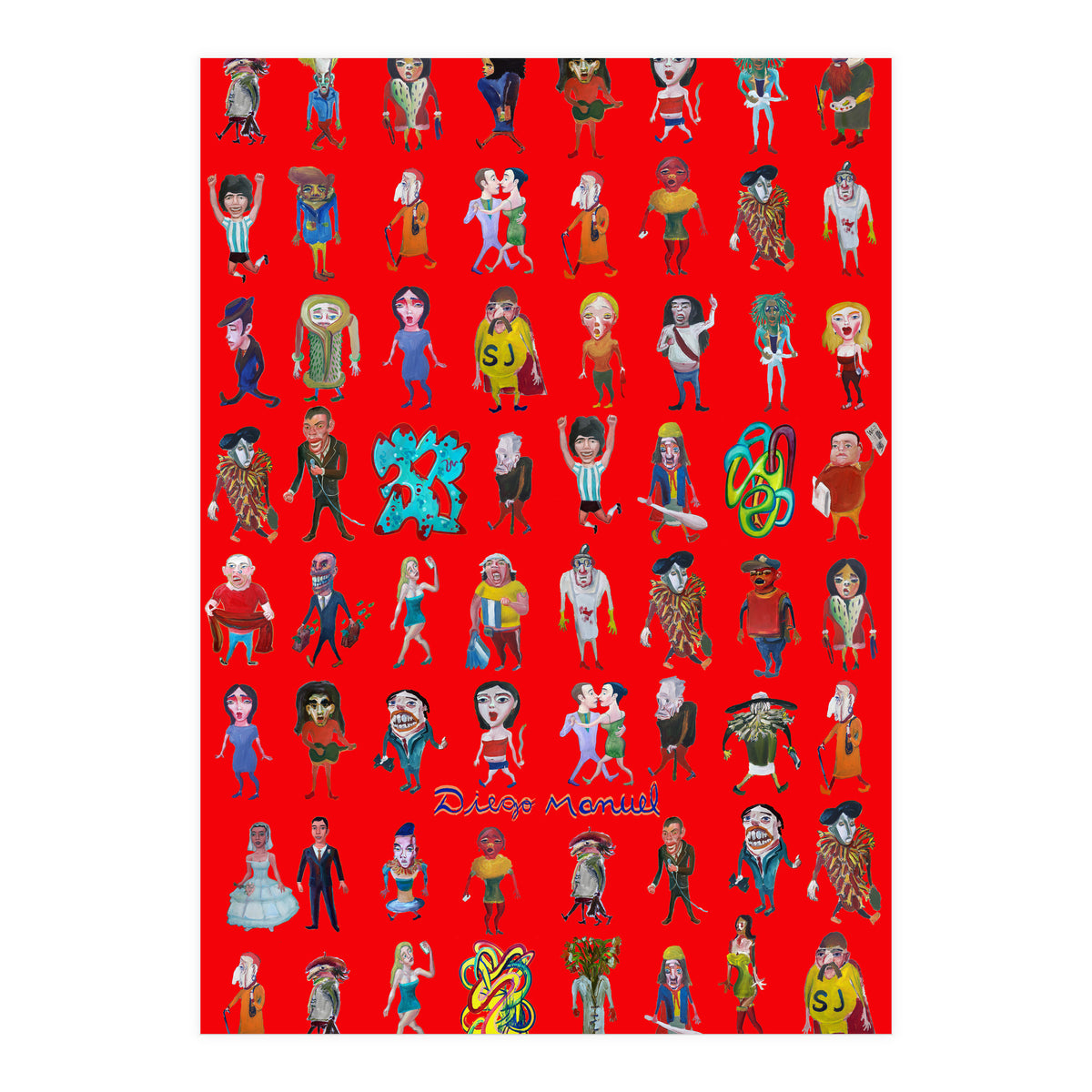 Gente Del Barrio B (Print Only)