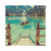 Boat Tour Italian Lake (Print Only)