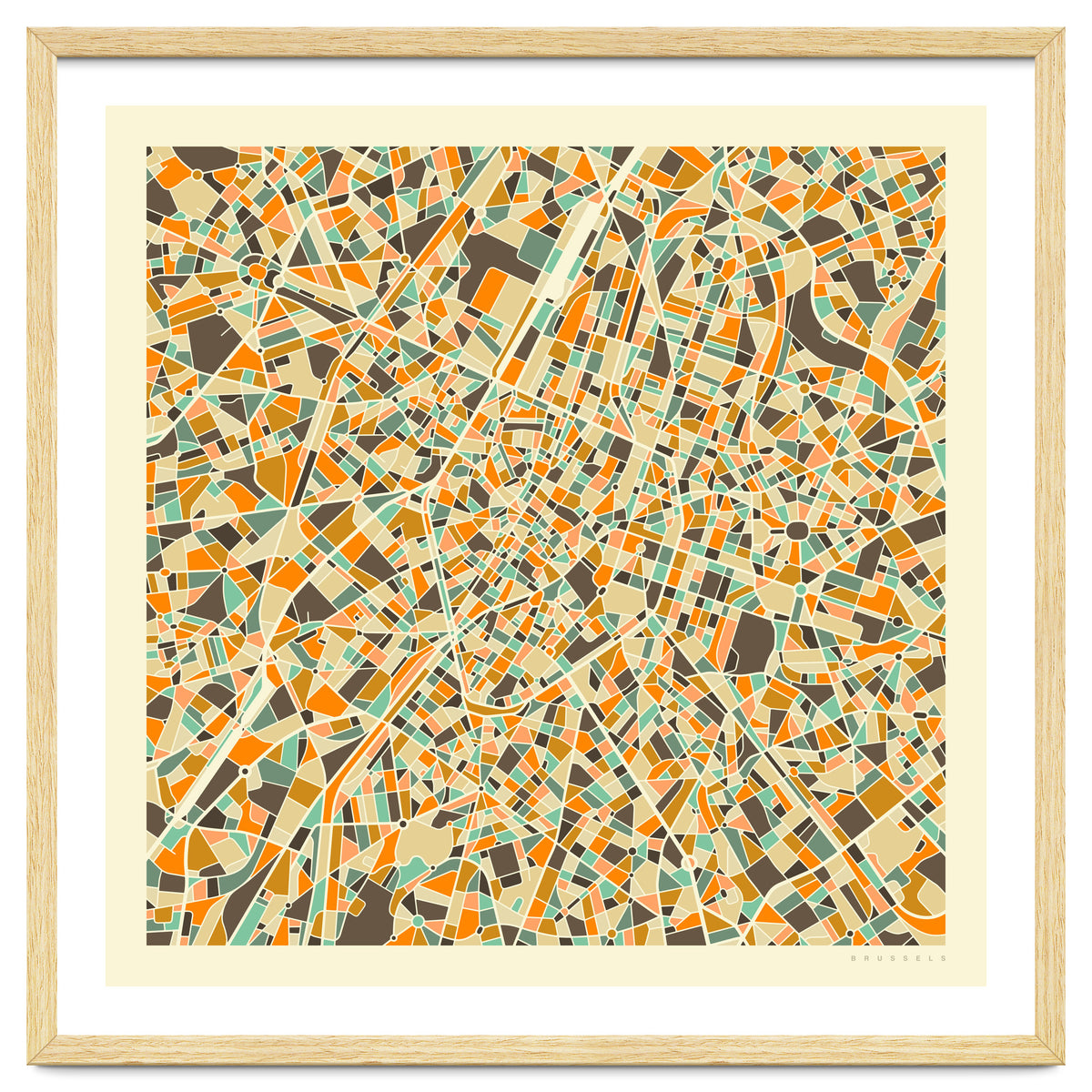BRUSSELS MAP