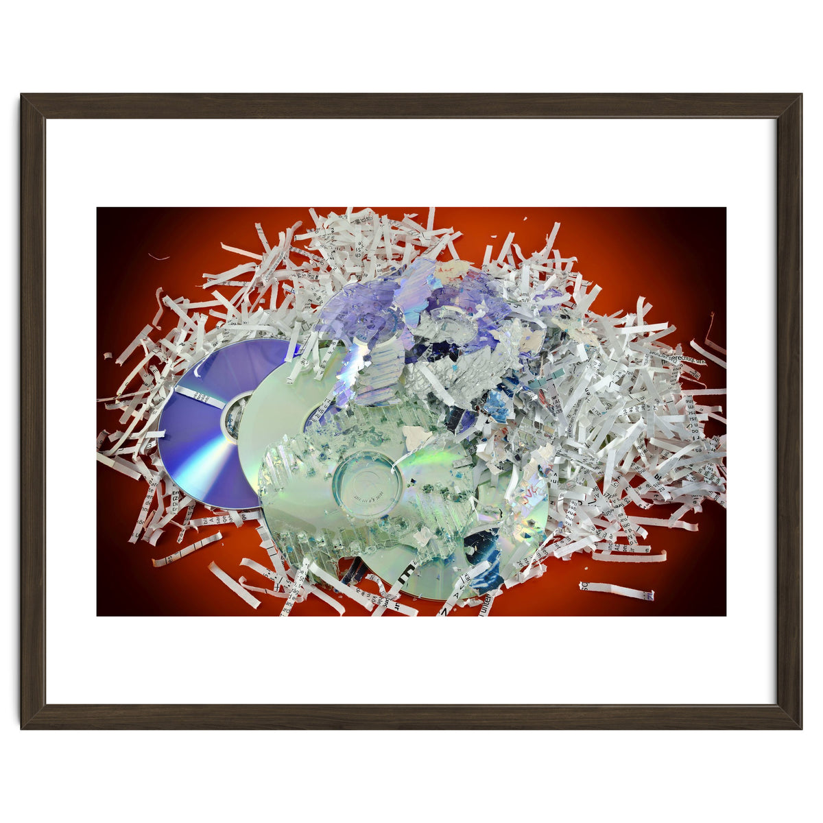 Destroyed information