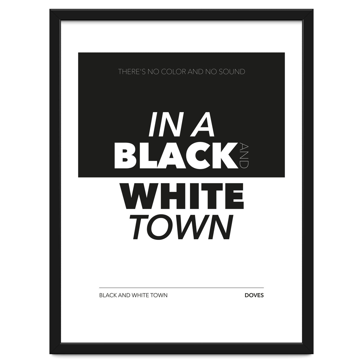 Doves - Black And White Town