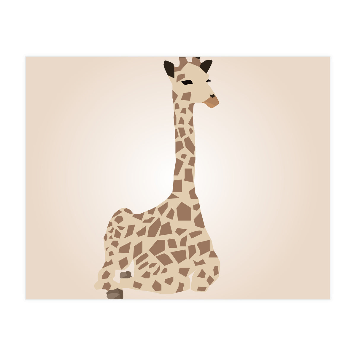 Giraffe Art (Print Only)