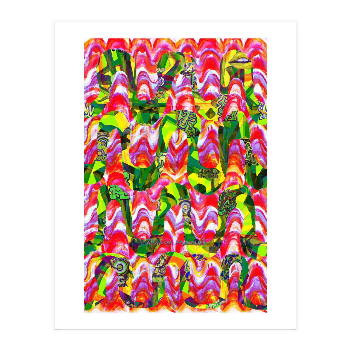 Pop Abstract 17 (Print Only)