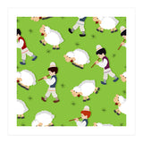 Shepherd And Flock (Print Only) thumbnail