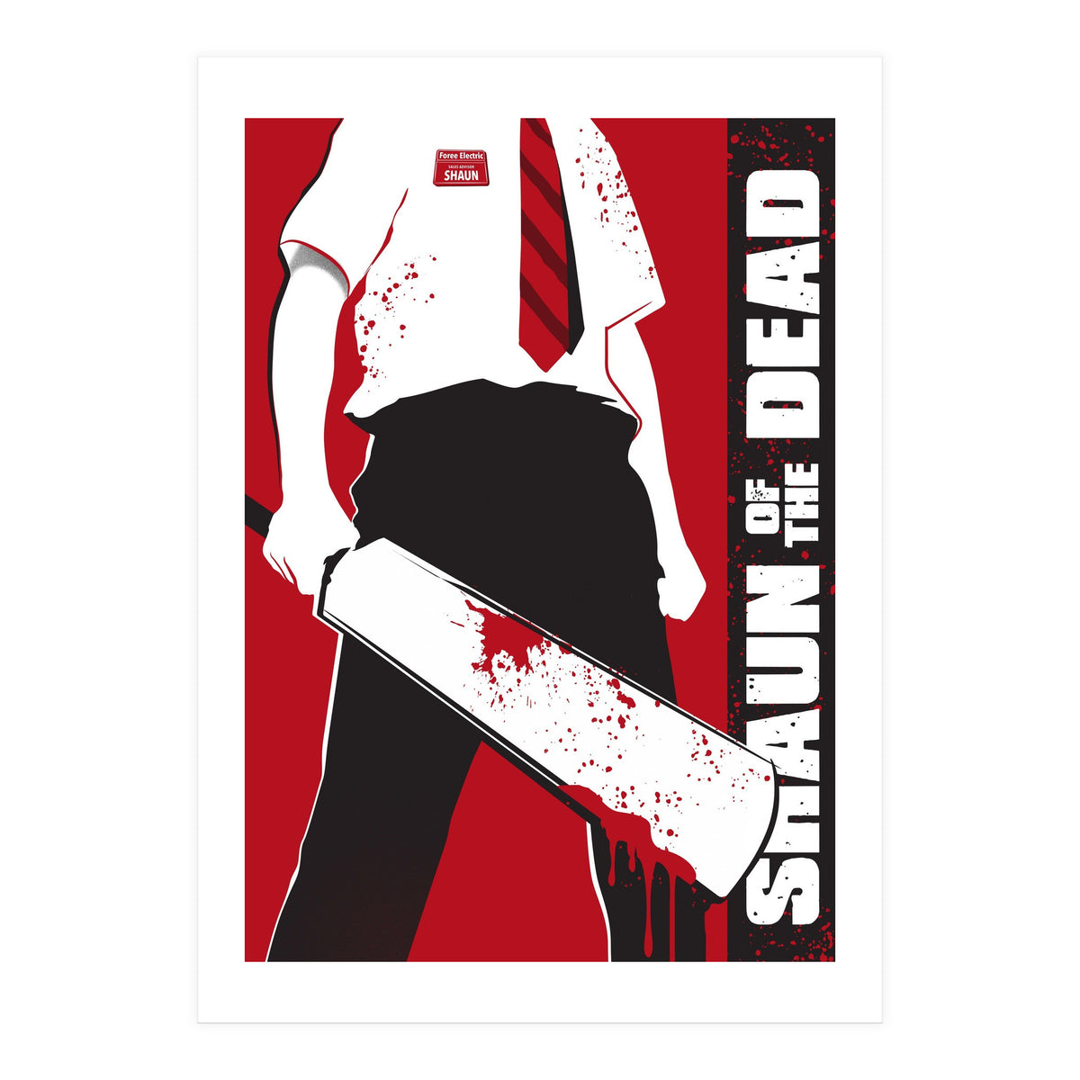 Shaun of the Dead movie poster (Print Only)