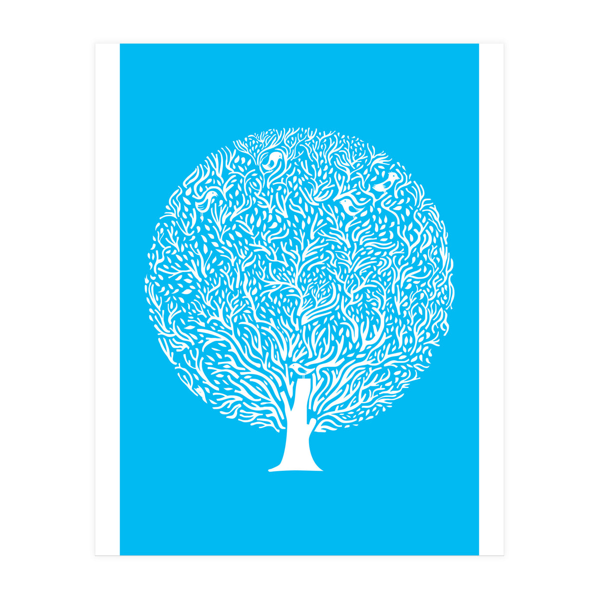 Blue tree (Print Only)