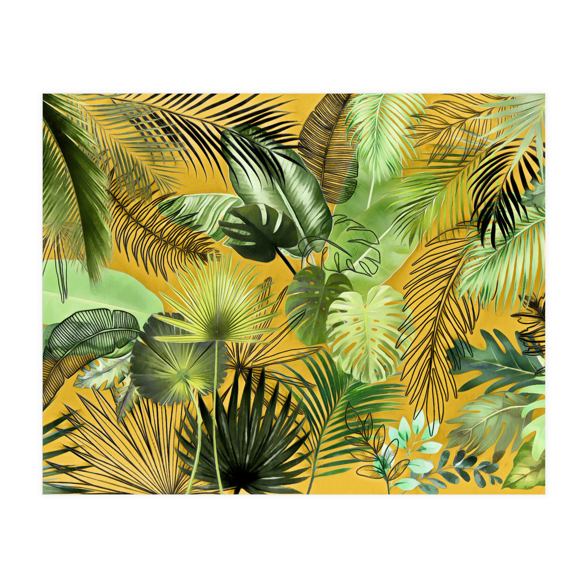 Tropical Foliage 06 (Print Only)