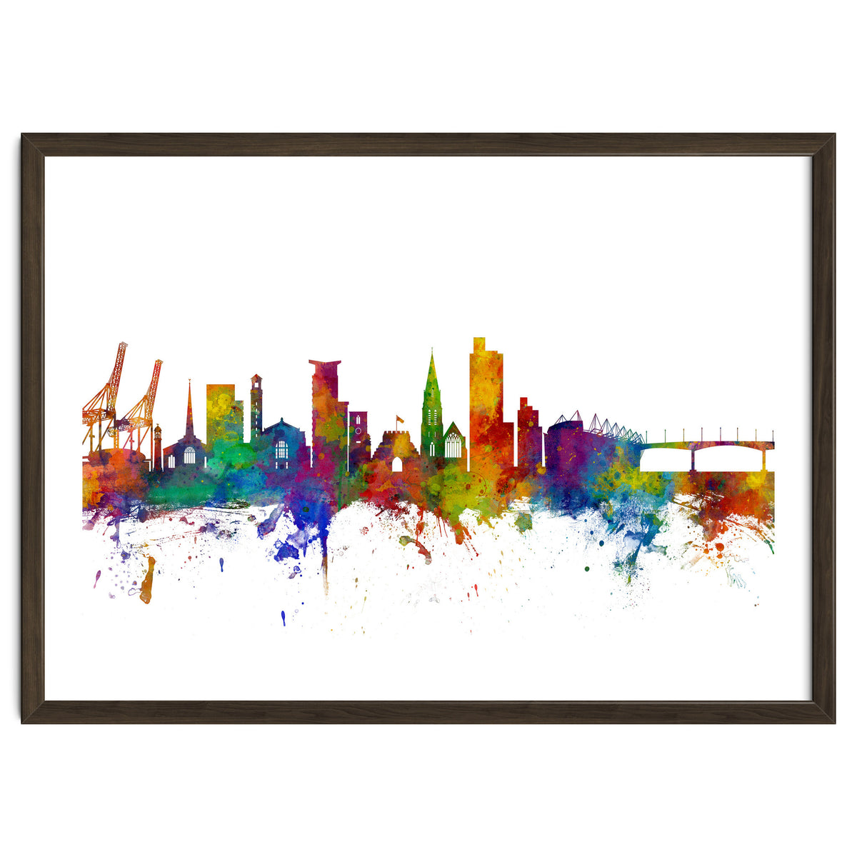 Southampton England Skyline