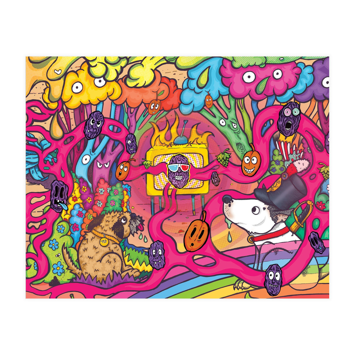 Raisins To Be Fearful - Fruited Dubbel 7.0% ABV - Abbeydale x Torrside Brewery (Print Only)