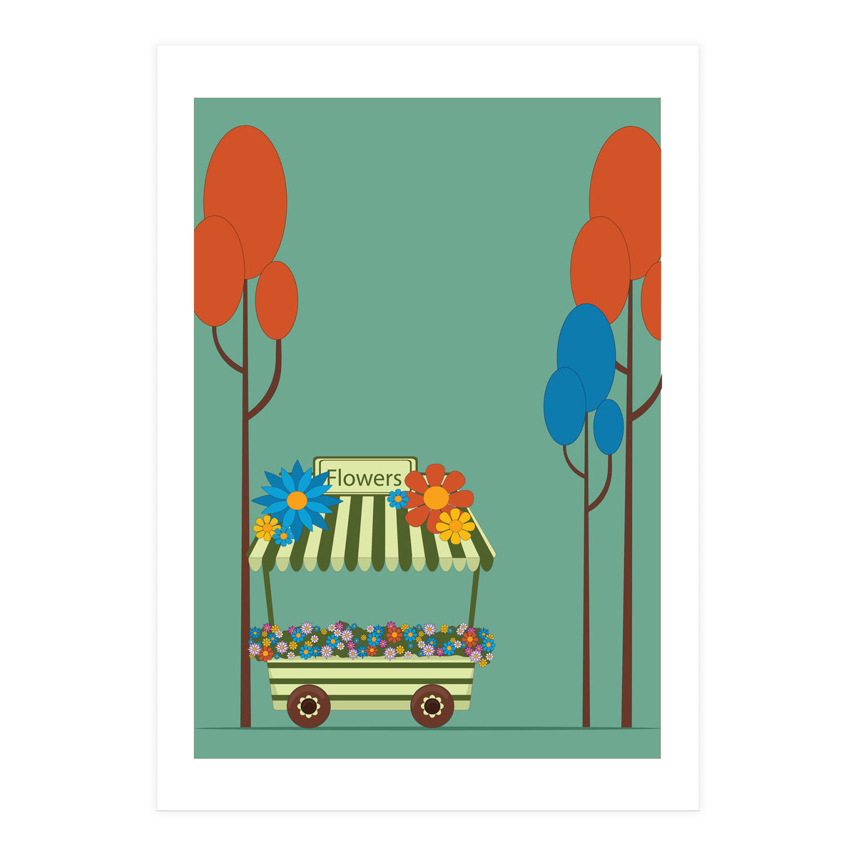 Flower Stand (Print Only)