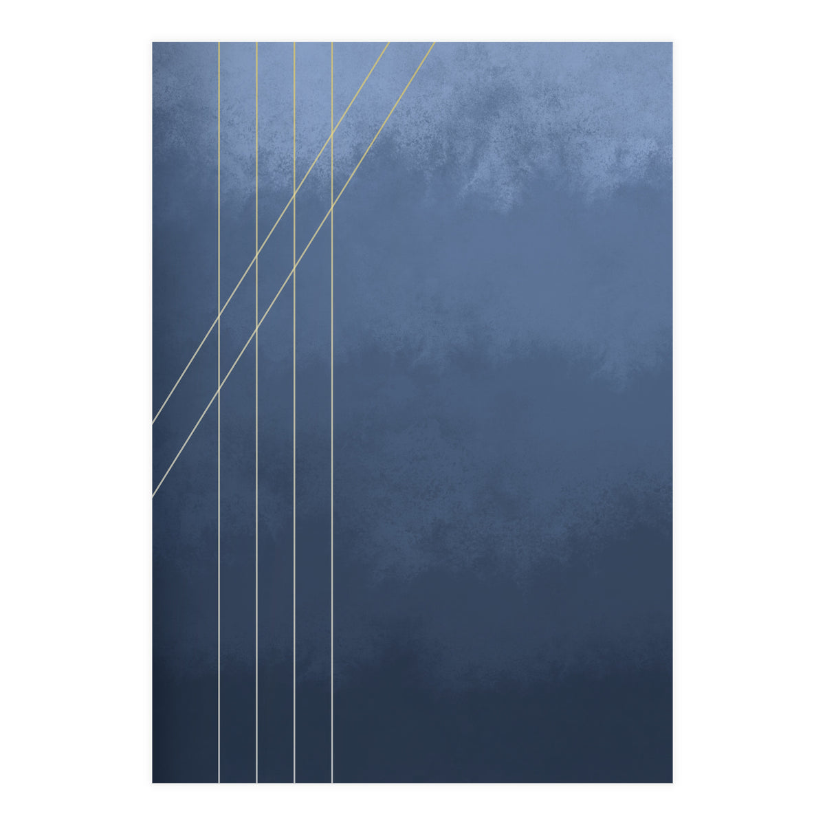 Moods In Blue Gray (Print Only)