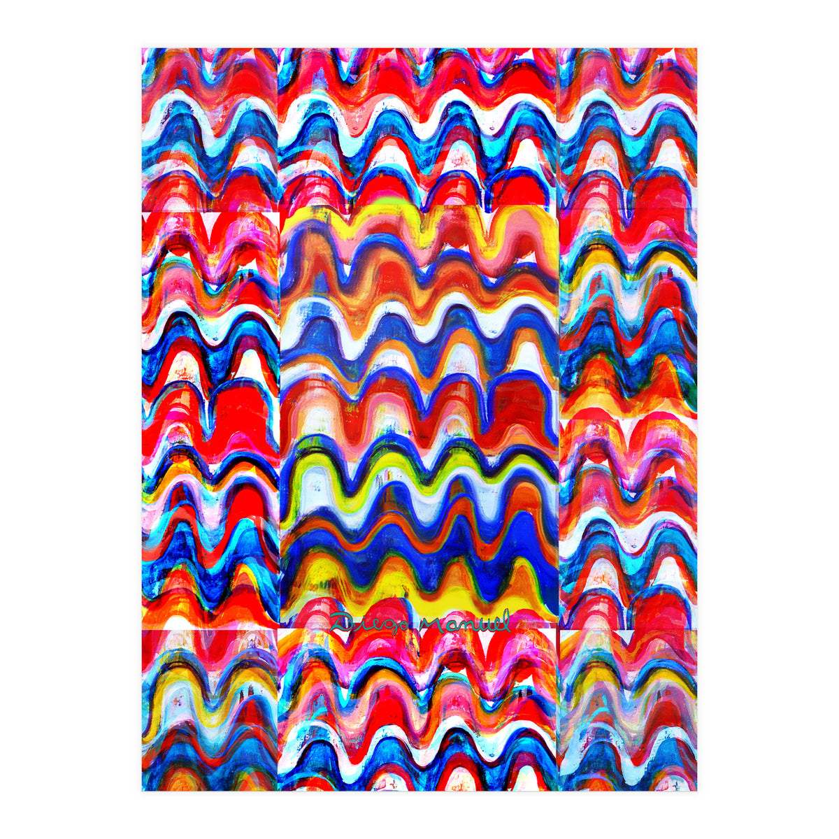 Pop abstract color full (Print Only)