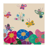 Butterflies Garden (pink) (Print Only) thumbnail