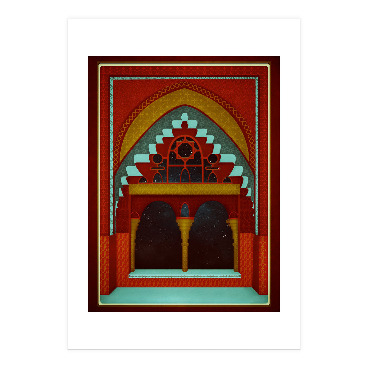 Window in the Alhambra (Print Only)