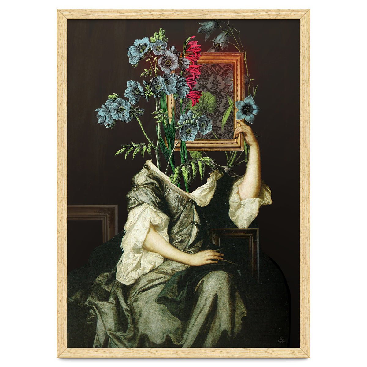 Florales Portrait Disatster