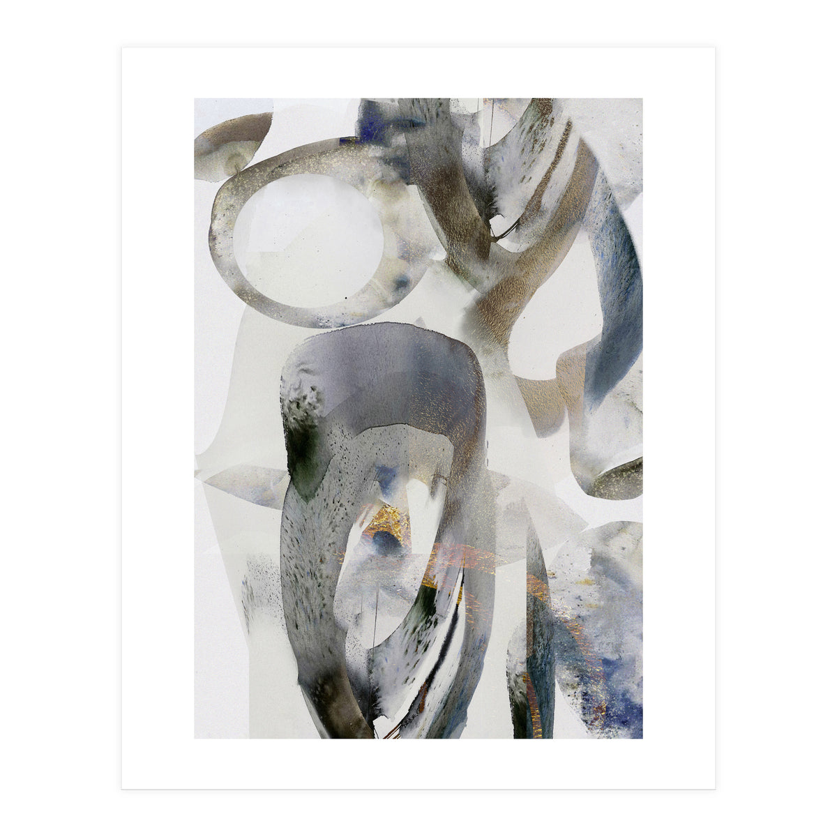 Abstract Aquarell 5 (Print Only)