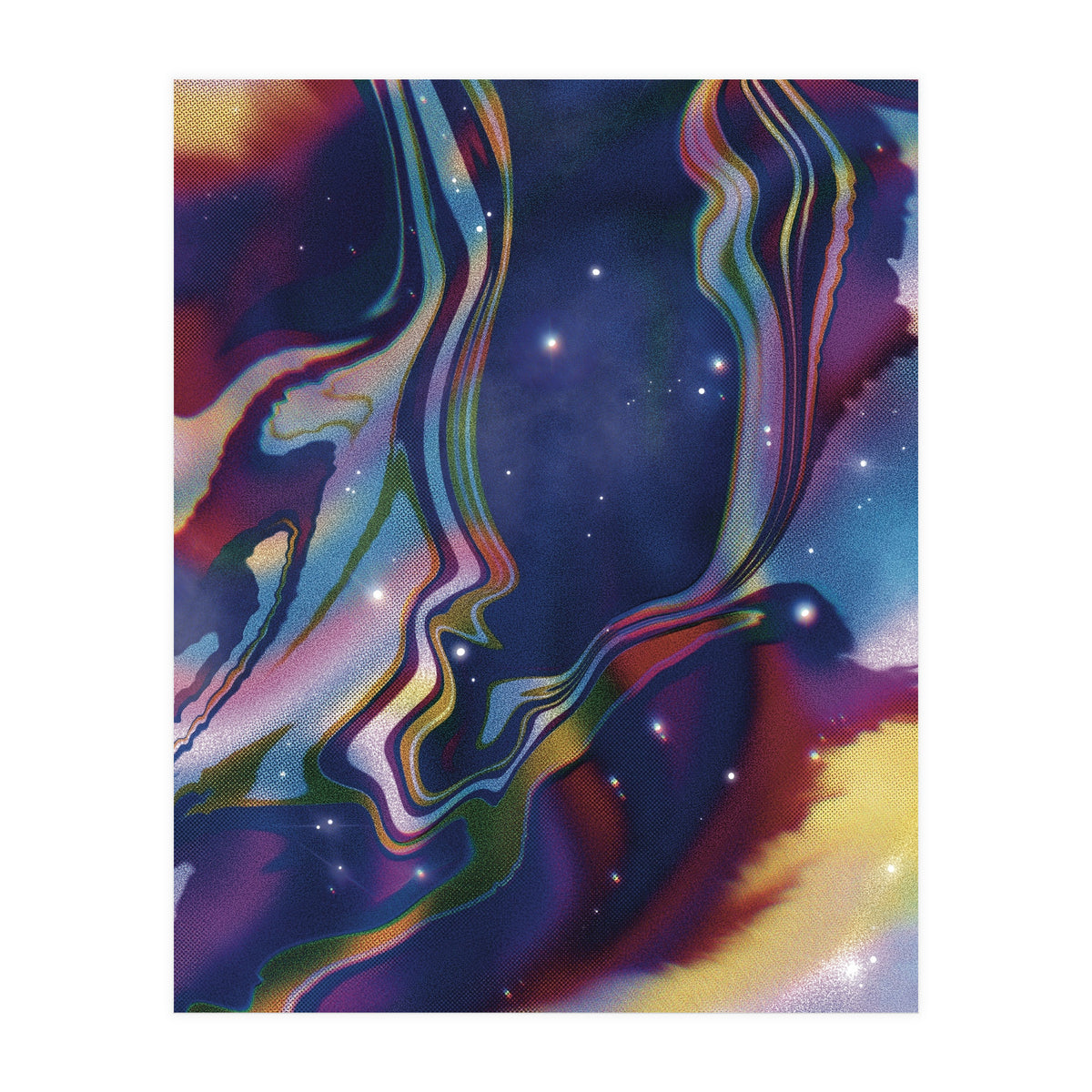 Abstract Space Star Sky Nebula (Print Only)
