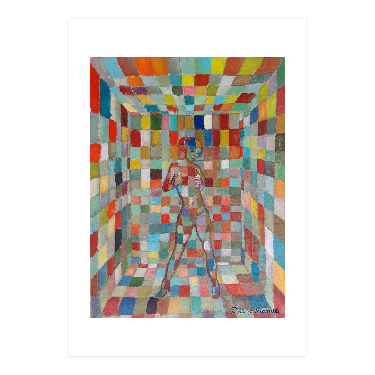 Chica Cubista (Print Only)