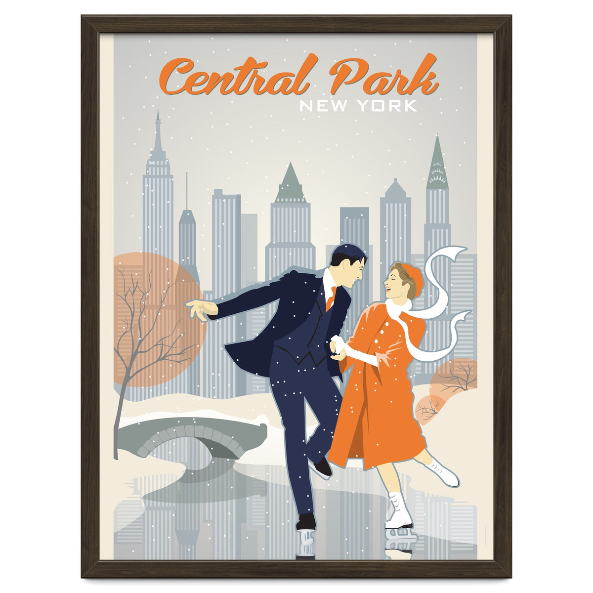 Skating in Central Park