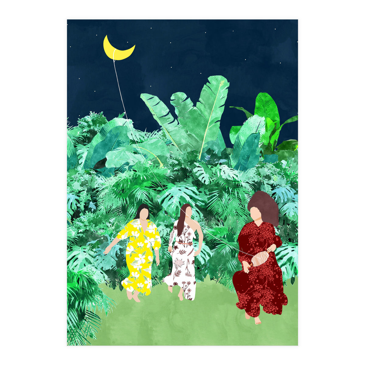 The Moon Kite (Print Only)