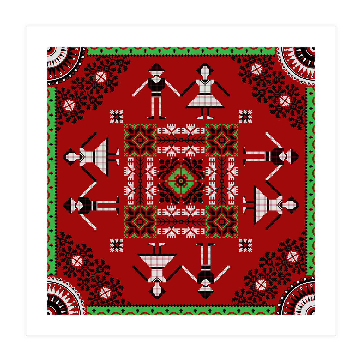 Romanian Traditional Pattern 3 (Print Only)