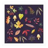Autumn Walk In The Dark (Print Only) thumbnail