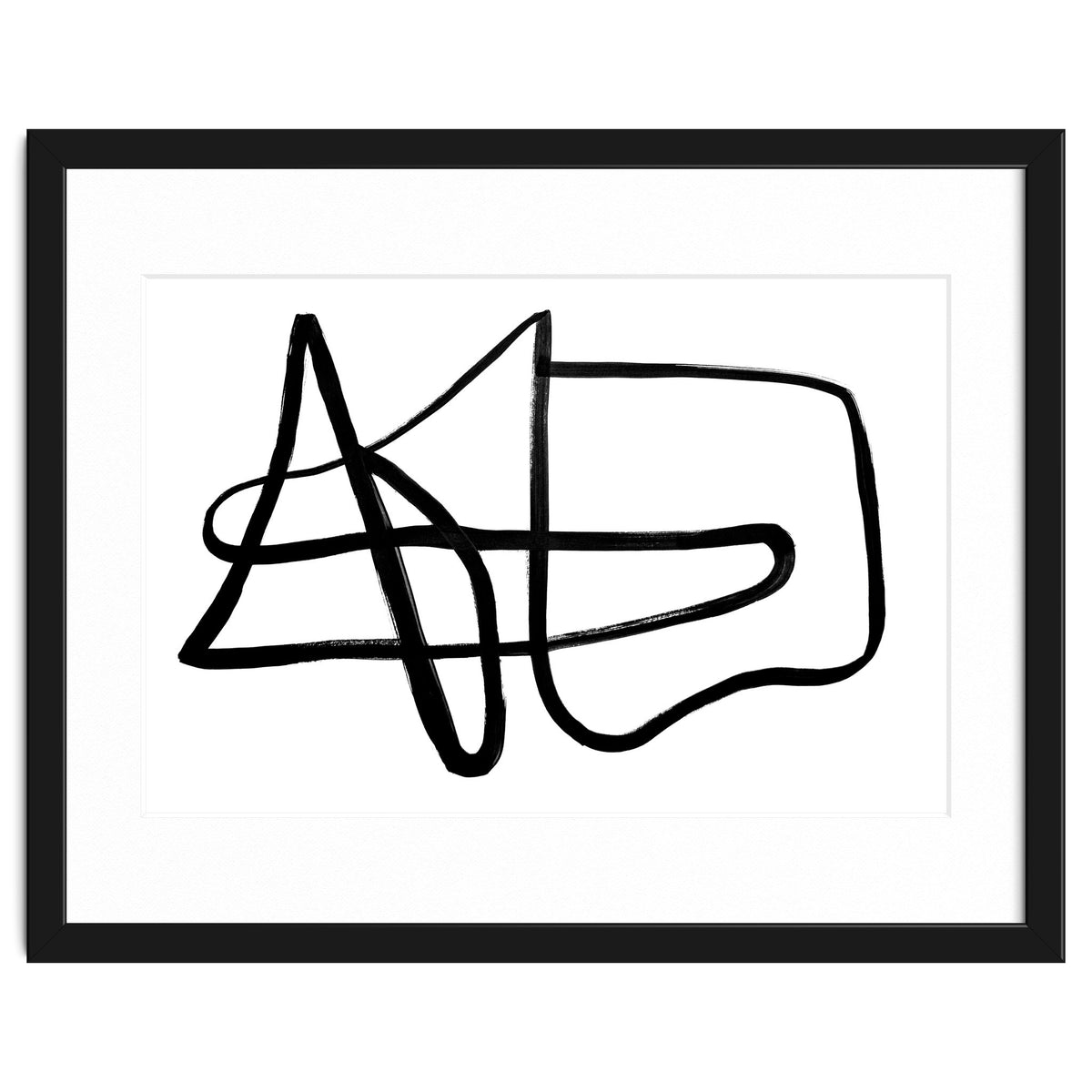 Black and White Line Art #1