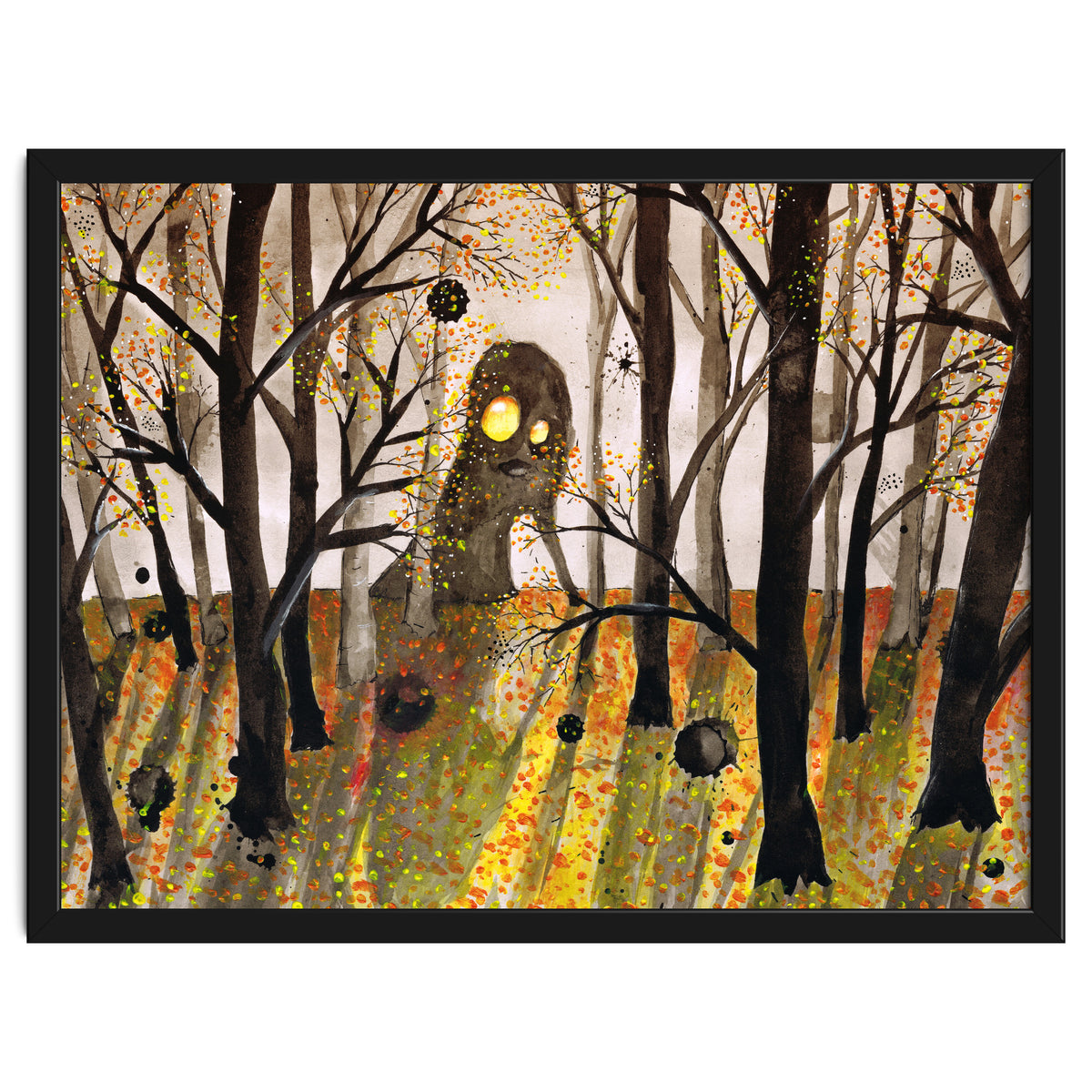 Monster in the woods