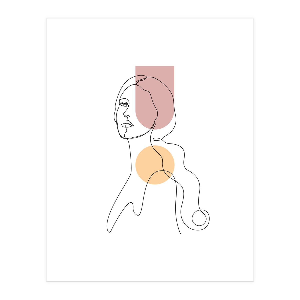 Honey peach (Print Only)