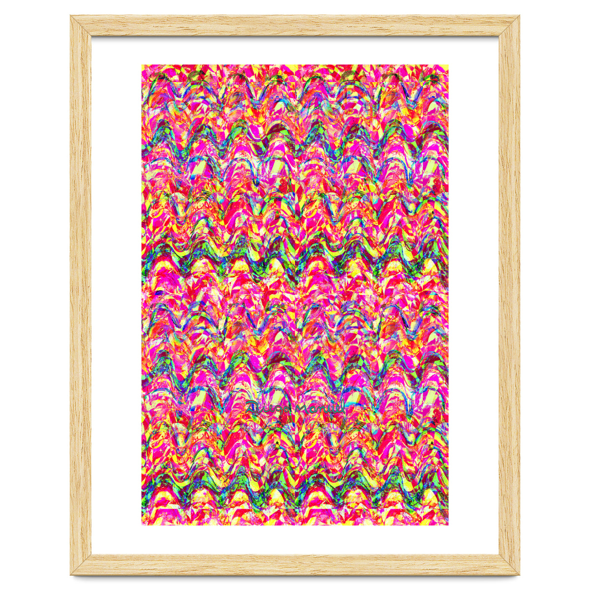 Pop abstract color full