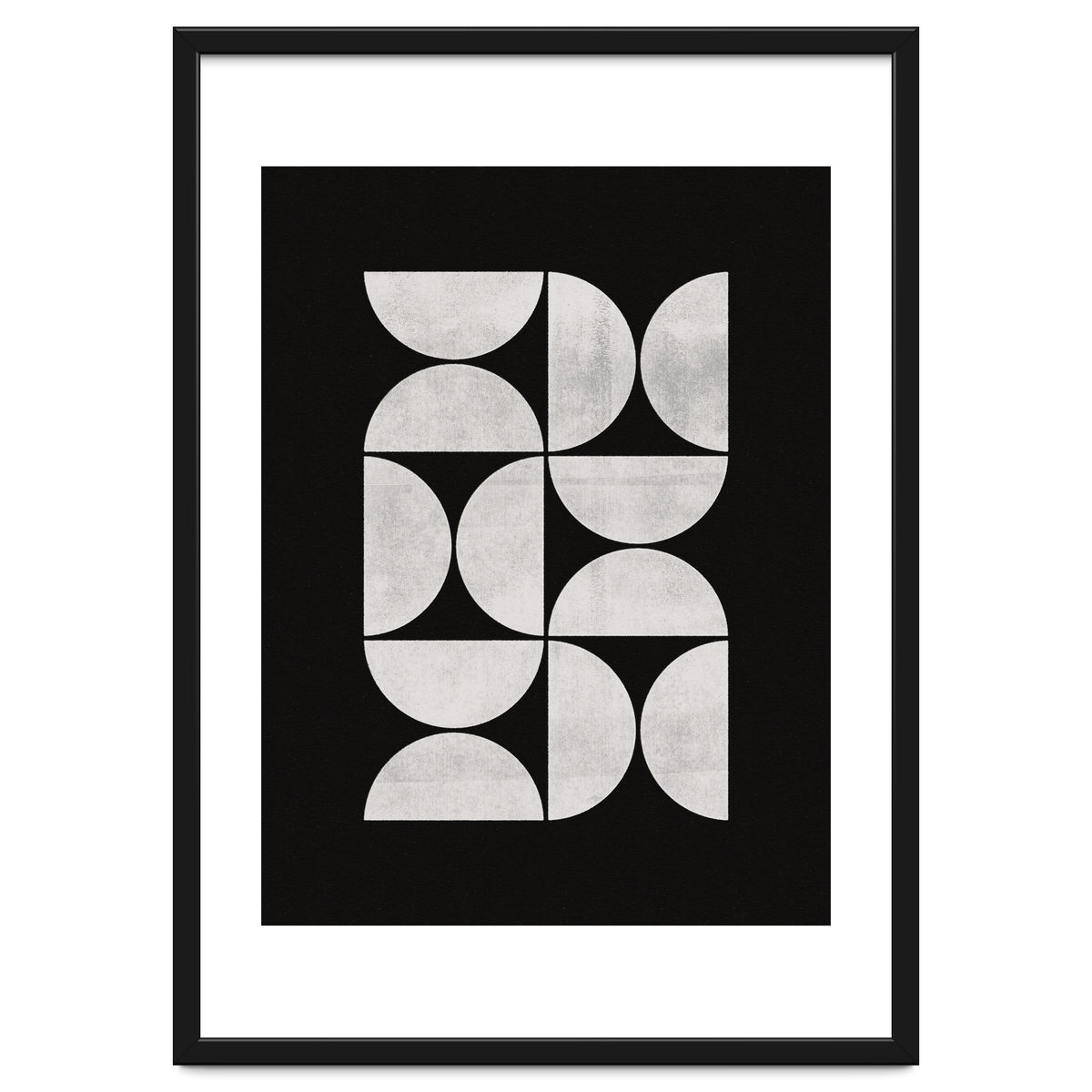 Mid-Century Modern No.31 - Woodblock Print