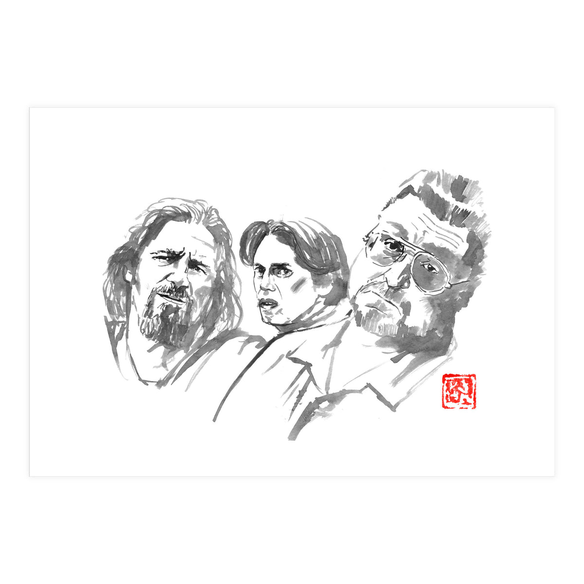 Bowling Scene (Print Only)