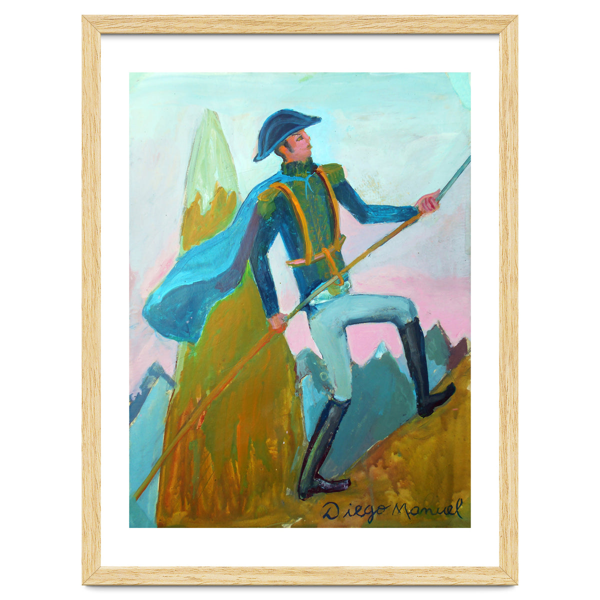 San Martin Cruzando Los Andes