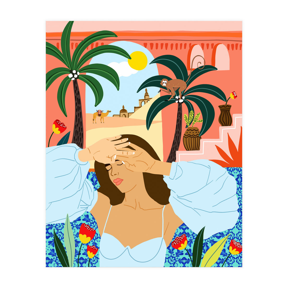 'Cause a little bit of summer is what the whole year is all about (Print Only)