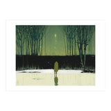 Eerie Woods Landscape (Print Only) thumbnail