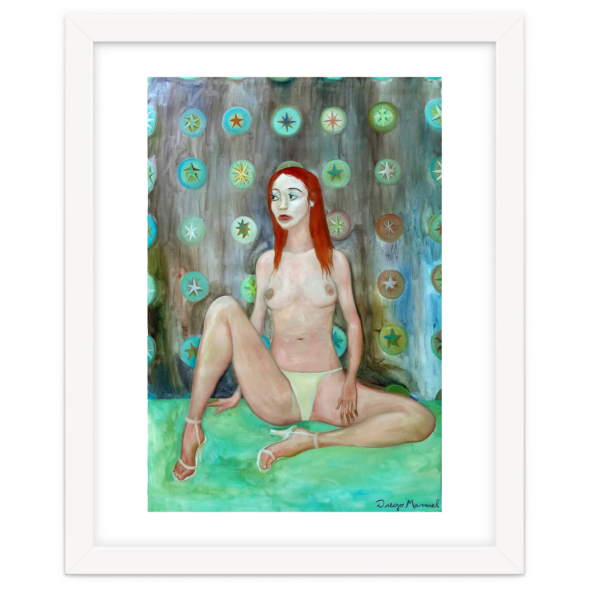 Retrato Con Estrellas