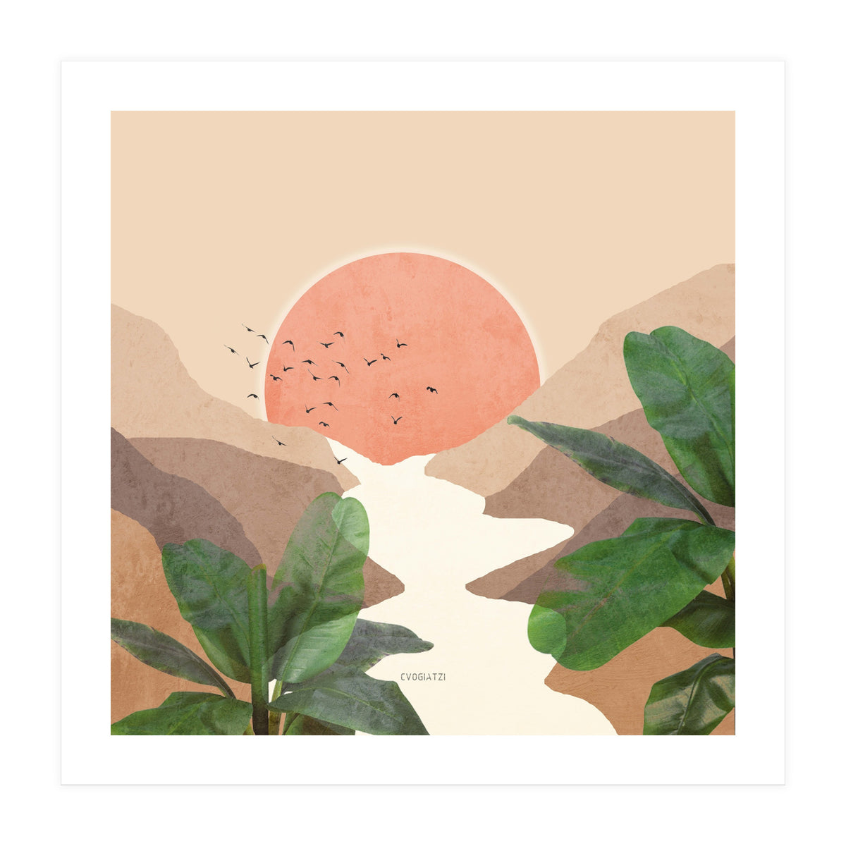 Africa Oasis (Print Only)