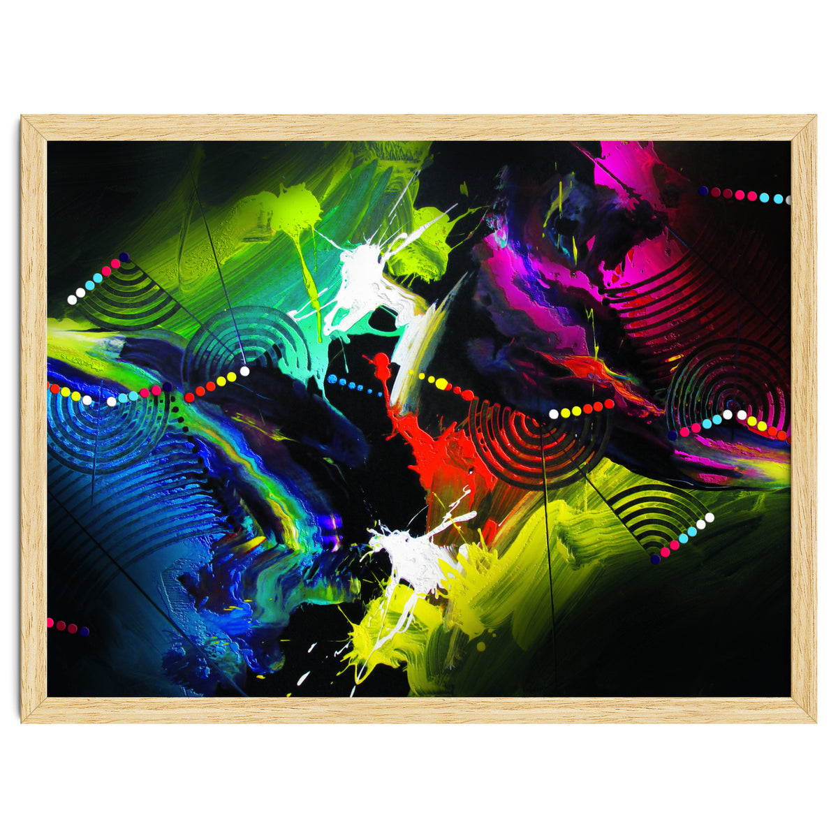 Abstract Art Britto - Qb291