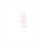 THE GIRLS ARE BACK (Print Only) thumbnail