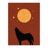 Wolf Full Moon (Print Only) thumbnail