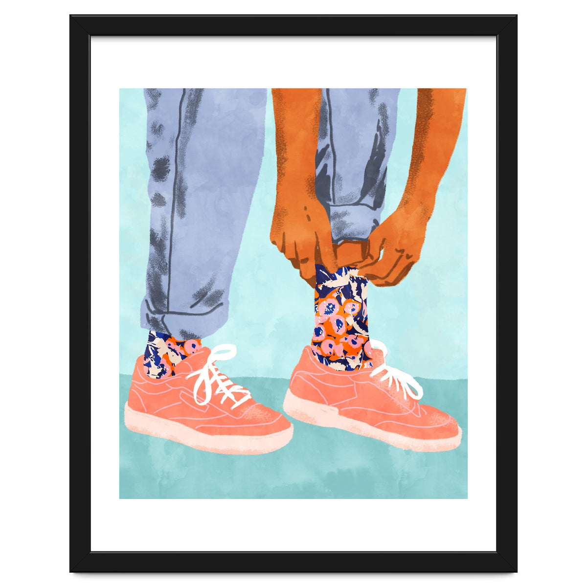 Pull Up Those Pretty Socks! | Optimism Hustle Positivity | Good Vibes Luck Po