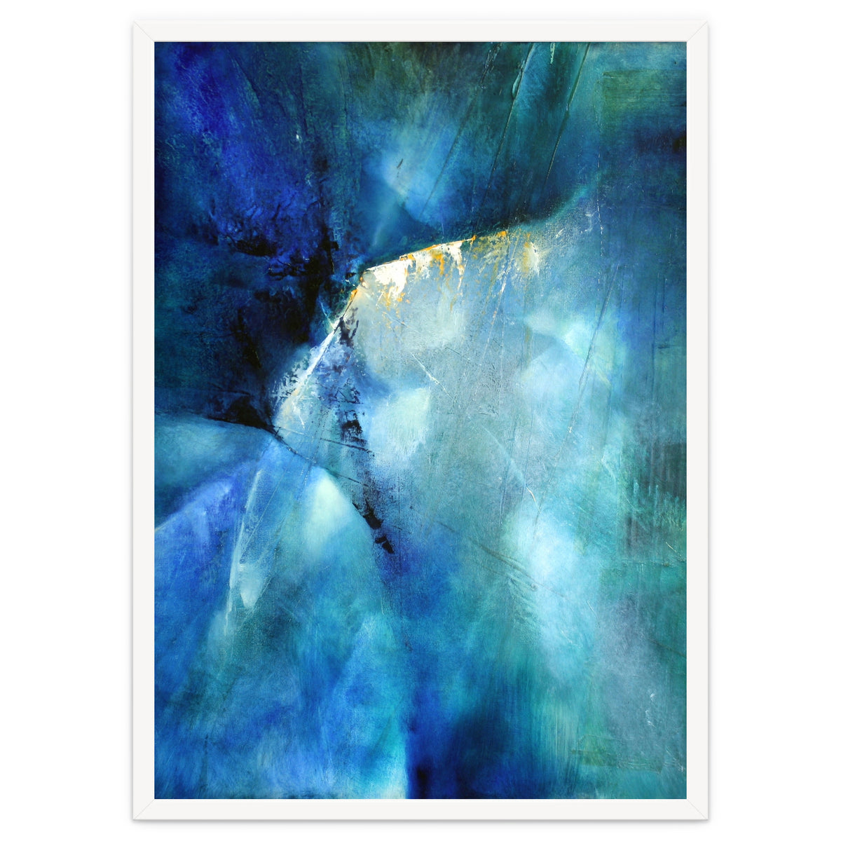 Komposition In Blau - blue composition