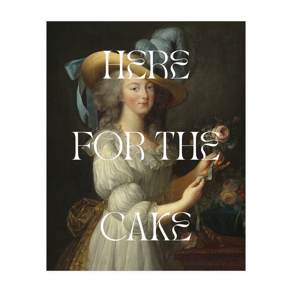 Here For The Cake (Print Only)