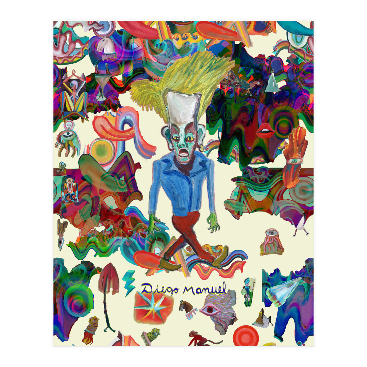 Graffitis 2021 Tapiz 49 B (Print Only)