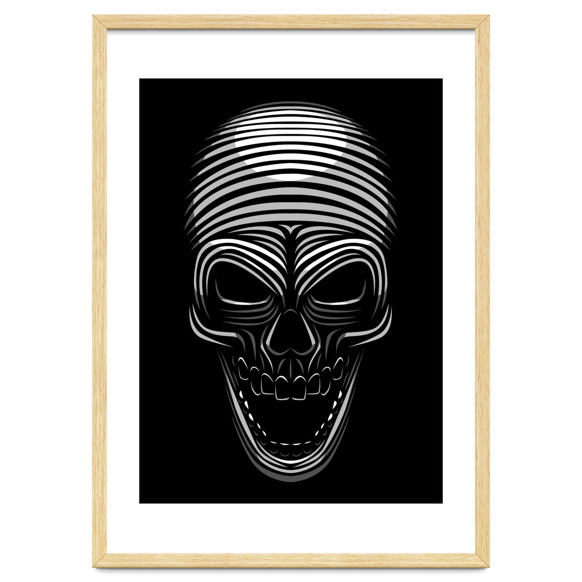 Lines Skull