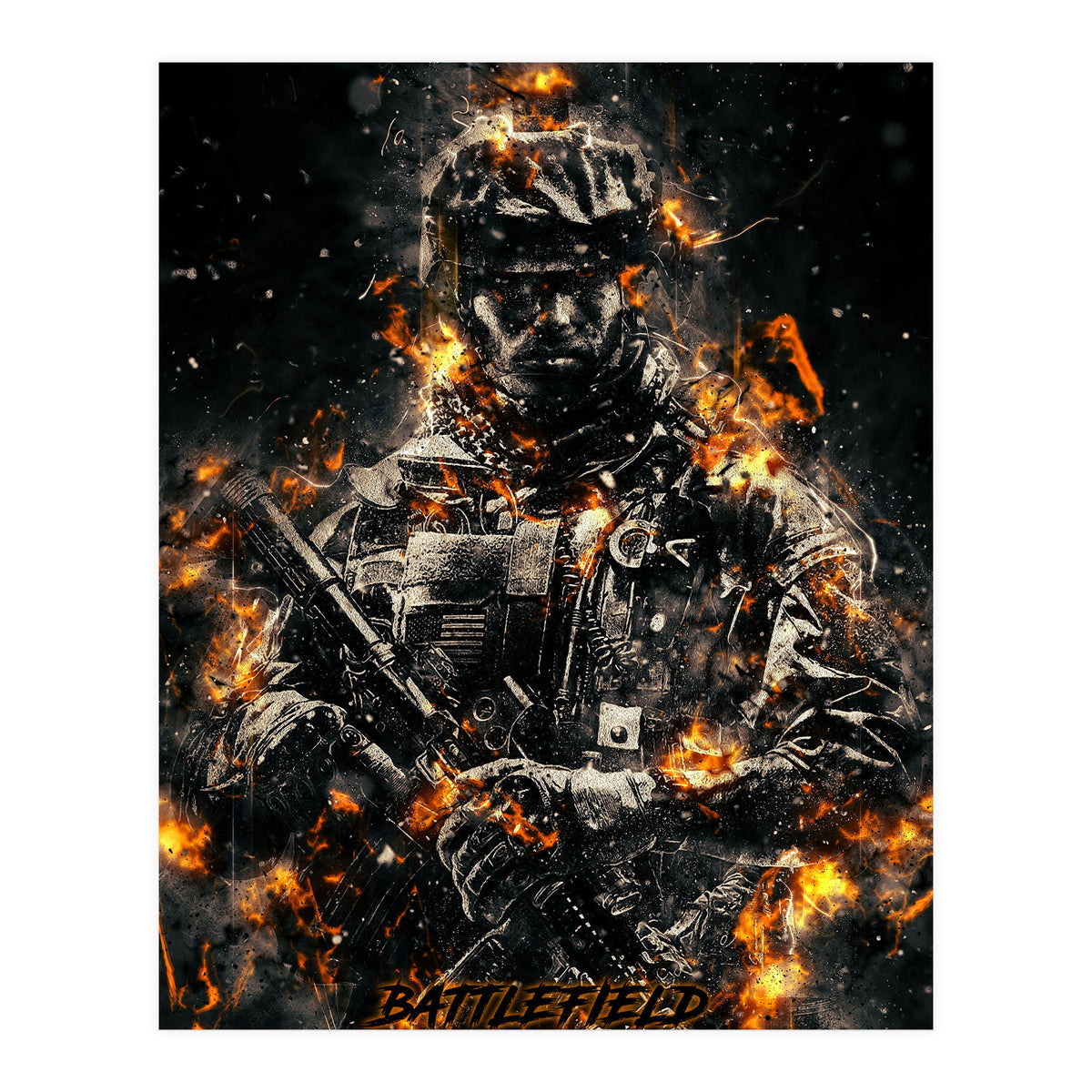 Battlefield (Print Only)